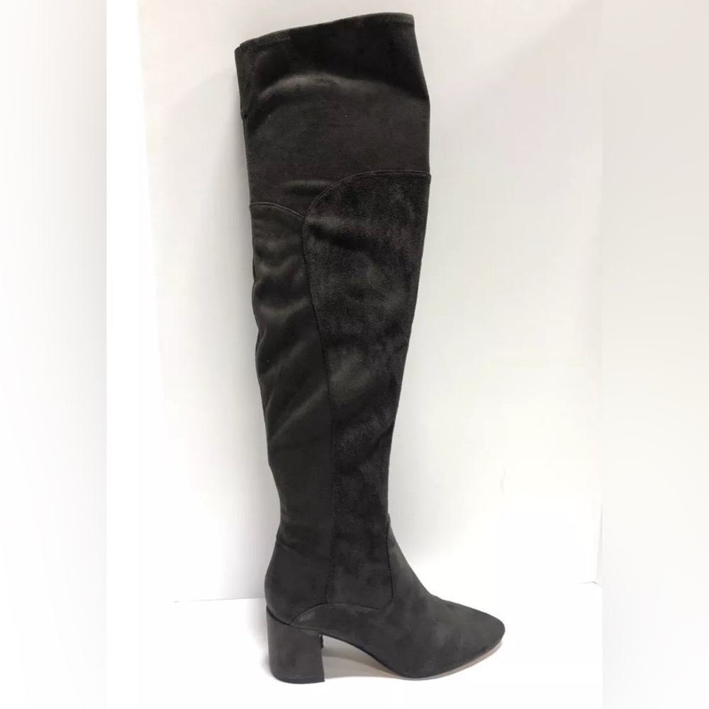 Marc Fisher Women’s LTD Jayne Grey Over The Knee Boots Size 7 M